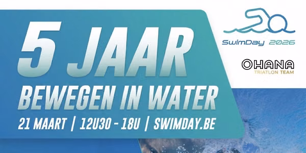 SwimDay 21 maart 2027 — Uitgaan in Bredene