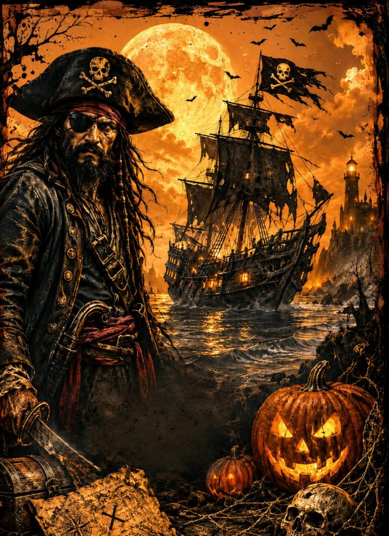 Vlieg Het Vervloekte Piratendorp – Halloween — familie-kids in Bredene